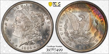 1885-O $1 MS63
