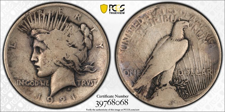 Cert 39768068 - Coin Image