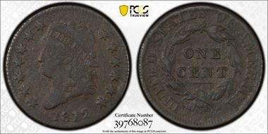 1812 1C Large Date N1BN