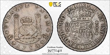 1754-Mo MM/MF 8 R Calico-486 VF30