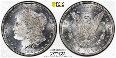 1885-S $1 MS66+
