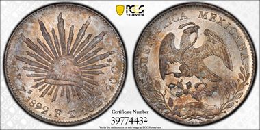 1892-Zs FZ 8 R Zs78 MS64