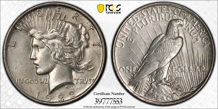 Cert 39777553 - Coin Image