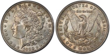 1899-O $1 VAM 31, Micro O AU55