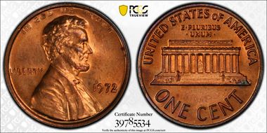 1972 1C DDO, FS-101 MS63RD