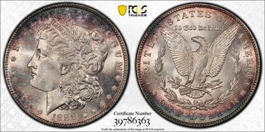1888 $1 MS65
