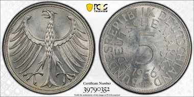 1956-F 5 Mk J-387 MS64