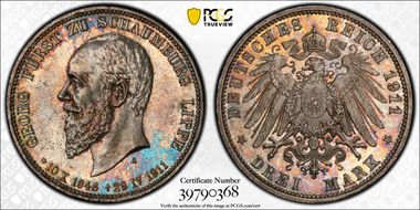 1911-A 3 Mk Death J-166 MS65+