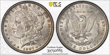 1897-O $1 MS62