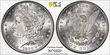 1880-O $1 MS64