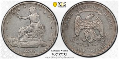 1873-CC T$1 Trade N1
