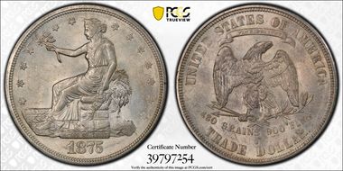 1875-S T$1 MS61
