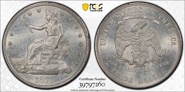 1877-S T$1 MS61