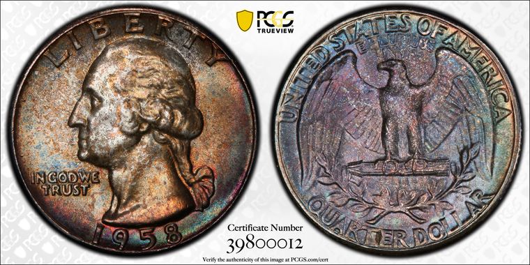 Cert 39800012 - Coin Image