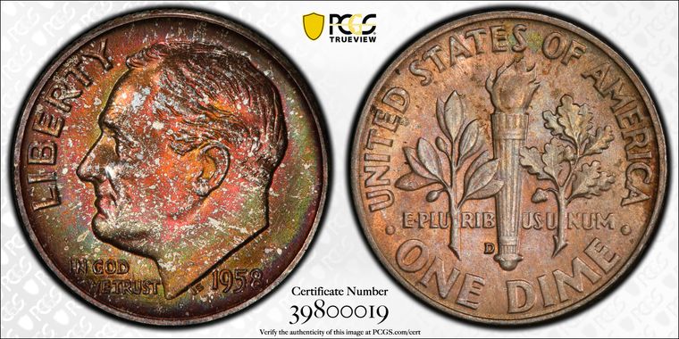 Cert 39800019 - Coin Image