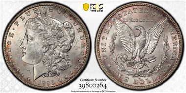 1895-O $1 MS62