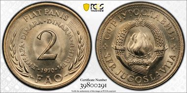 1970 2 Din F.A.O. MS66