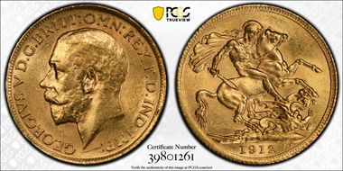 1912 Sov S-3996 MS61