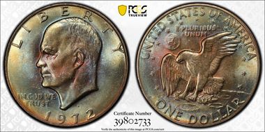 1972-D $1 MS67