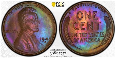 1940-S 1C MS65BN