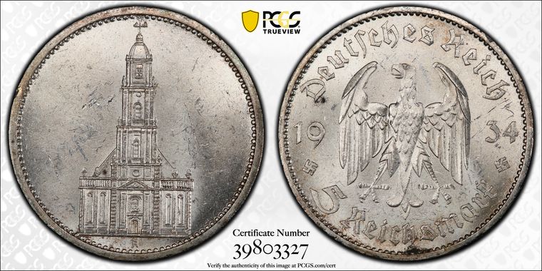 Cert 39803327 - Coin Image