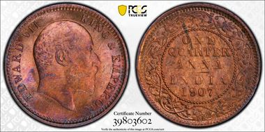 1907(C) 1/4 An SW-7.173 MS64RB