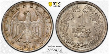 1926-A 1R Mk J-319 MS64