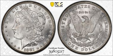 1881-CC $1 MS64