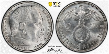 1938-E 2 Mk J-366 MS62