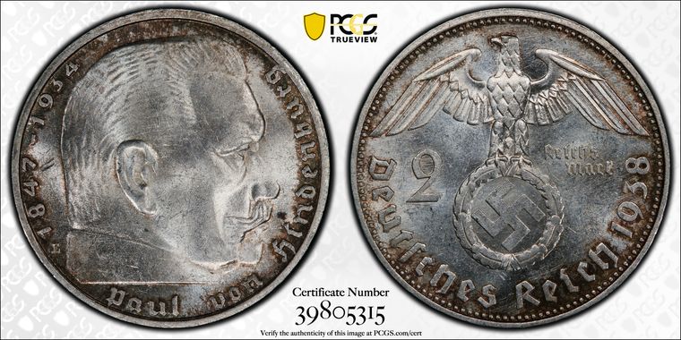 Cert 39805315 - Coin Image