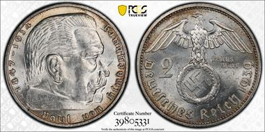 1939-A 2 Mk J-366 MS62