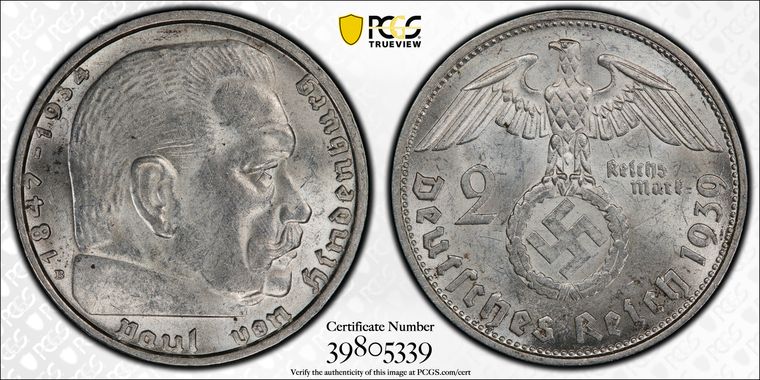 Cert 39805339 - Coin Image