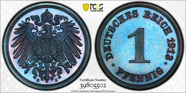 1913-E Pfg PR66BN