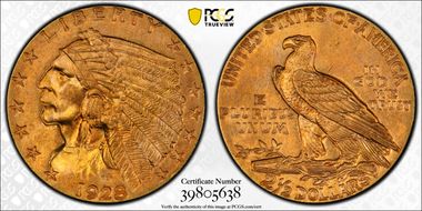1928 $2.50 MS65