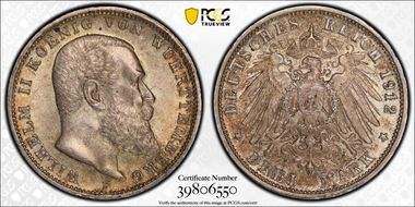 1912-F 3 Mk J-175 MS63