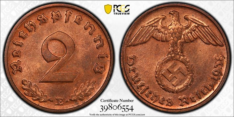 Cert 39806554 - Coin Image