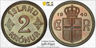 1940 2 Kr KM-4.2 SP65