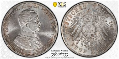 1913-A 5 Mk J-114 MS63