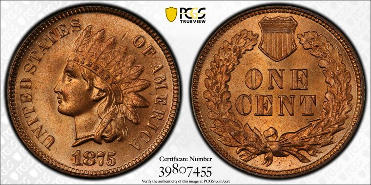 Cert 39807455 - Coin Image