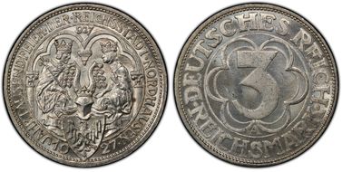 1927-A 3 Mk Nordhausen J-327 MS65