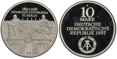 1985-A 10 Mk Humboldt Univ PR68DCAM