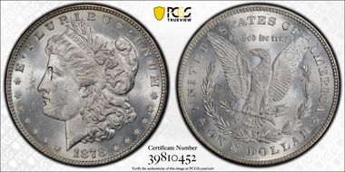 1878 7TF $1 VAM 82, DDO MS63