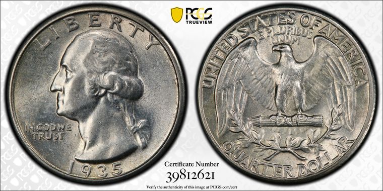 Cert 39812621 - Coin Image