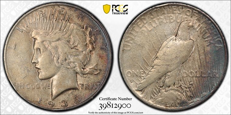 Cert 39812900 - Coin Image