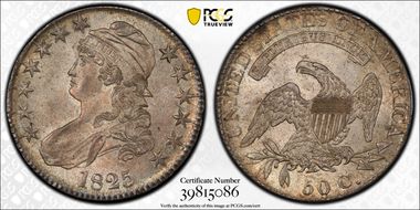 1825 50C MS63
