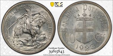 1928 10 Esc Ourique  KM-579 AU58