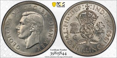 1943 Florin S-4081 MS62