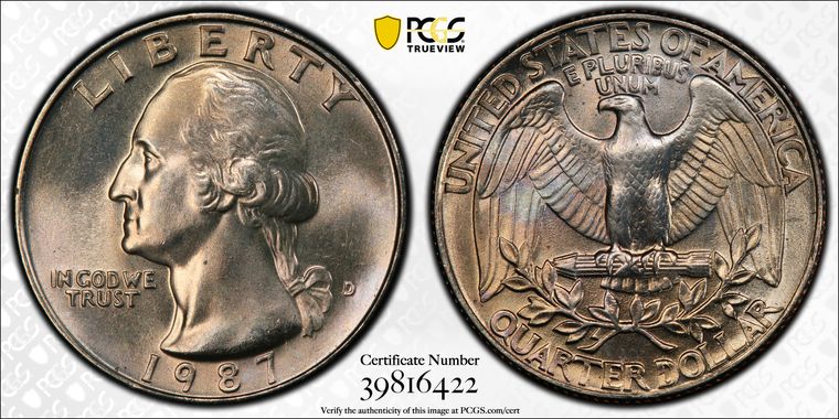 Cert 39816422 - Coin Image