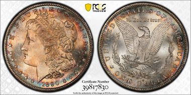1890-S $1 MS66+