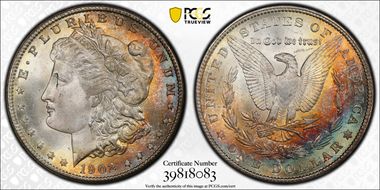 1902-O $1 MS66+ 